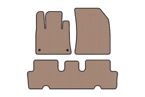 Citroen C-4 Picasso 2013–2022 Gumowe Dywaniki Carsuit V1 (2 Rzędy, Beżowe) zdjęcia 1