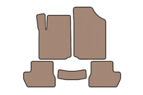 Citroen C-2 2003-2009 Gumowe Dywaniki Carsuit (Beżowe) zdjęcia 1