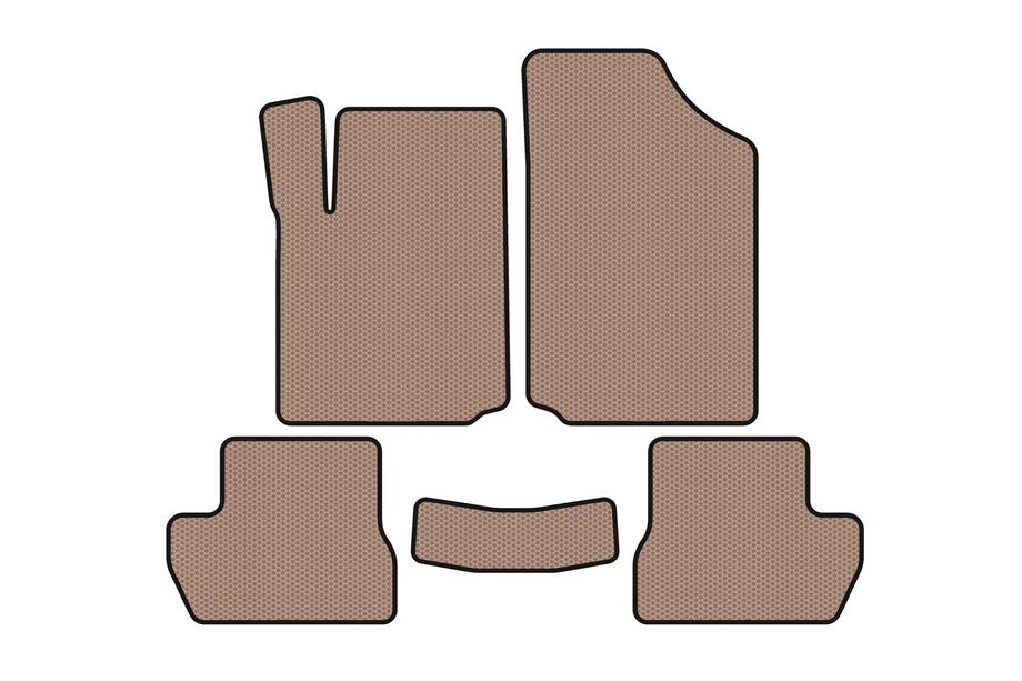 Citroen C-2 2003-2009 Gumowe Dywaniki Carsuit (Beżowe) Image