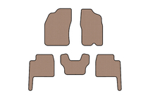 Dodge Durango 2004-2009 Gumowe Dywaniki Carsuit (Beżowe) zdjęcia 1