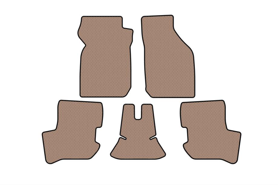Ford Ka 1996-2008 Gumowe Dywaniki Carsuit (HB, Beżowe) Image