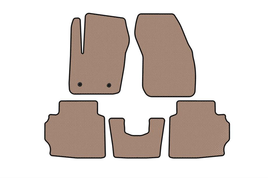 Ford Mondeo 2014-2022 Gumowe Dywaniki Carsuit (LB, Beżowe) Zdjęcia 1