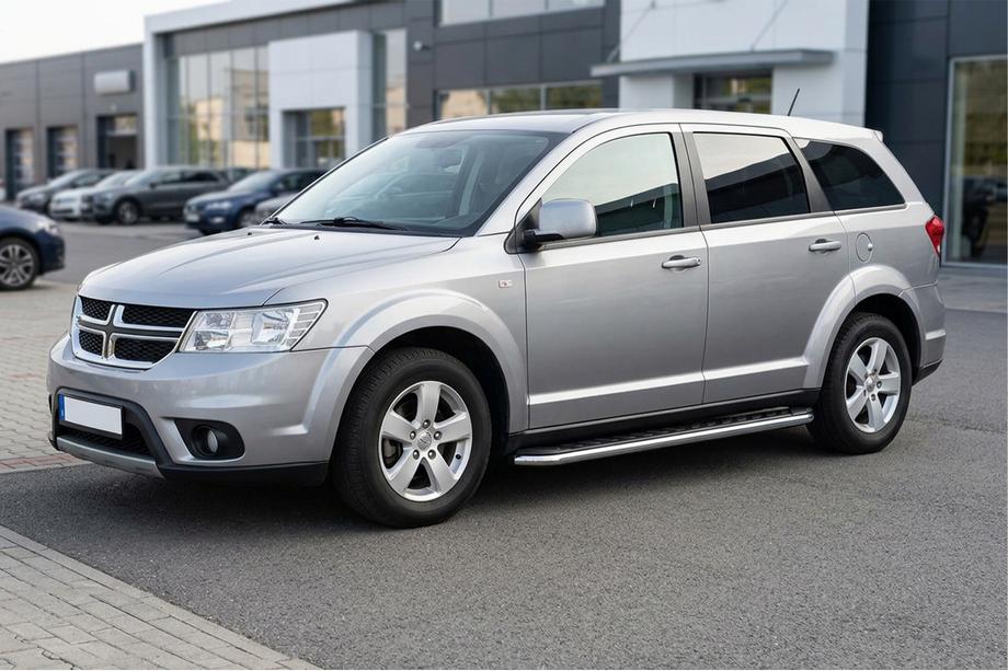 Dodge Journey 2008-2020 Progi Boczne Maydos V1 (2 szt., Aluminium i Stal Nierdzewna) Image