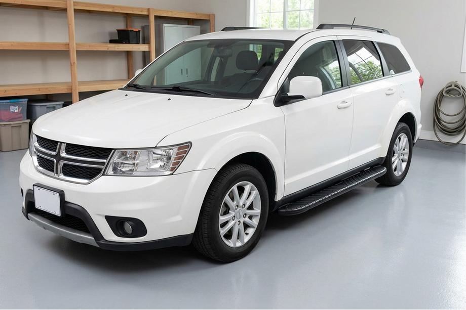 Dodge Journey 2008-2020 Progi Boczné Bosphorus Black (2 szt., Aluminium) Image
