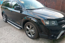 Dodge Journey 2008-2020 Progi Boczné Fullmond (2 szt., Aluminium) zdjęcia 1