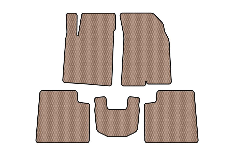 Kia Opirus 2003-2010 Gumowe Dywaniki Carsuit (Beżowe) Image