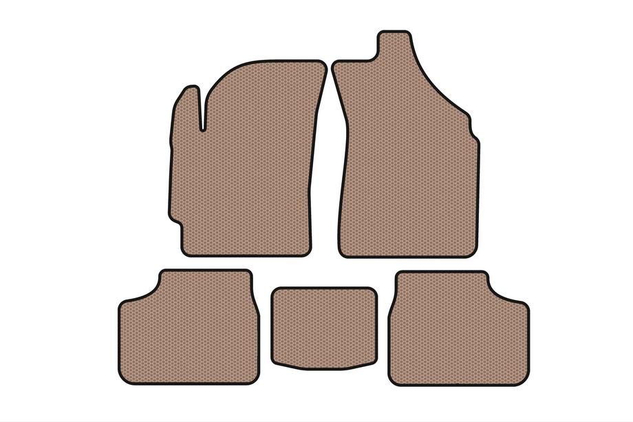 Daewoo Matiz 2009-2015 Gumowe Dywaniki Carsuit (Beżowe) Image