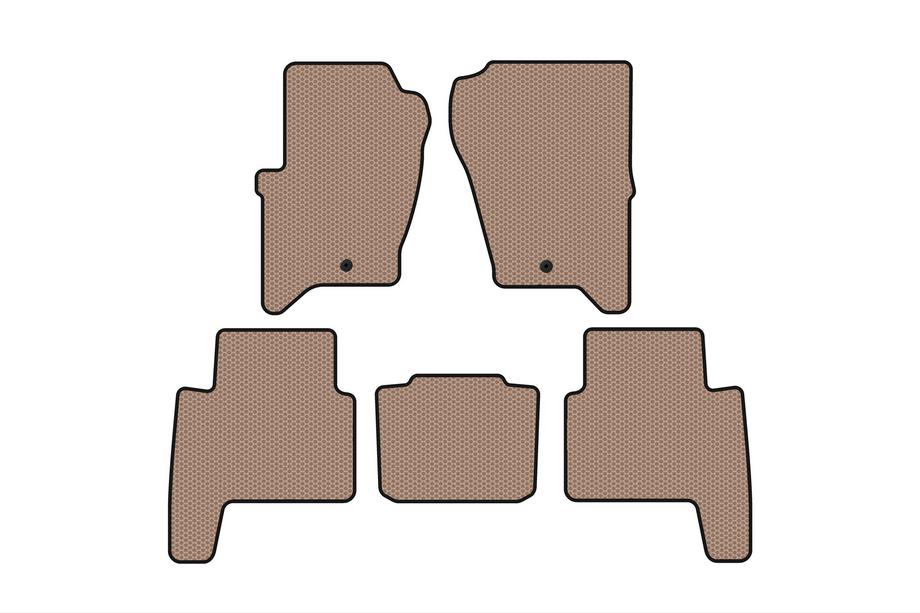 Range Rover Sport 2005-2013 Gumowe dywaniki Carsuit (2005-2009, beżowe) Image