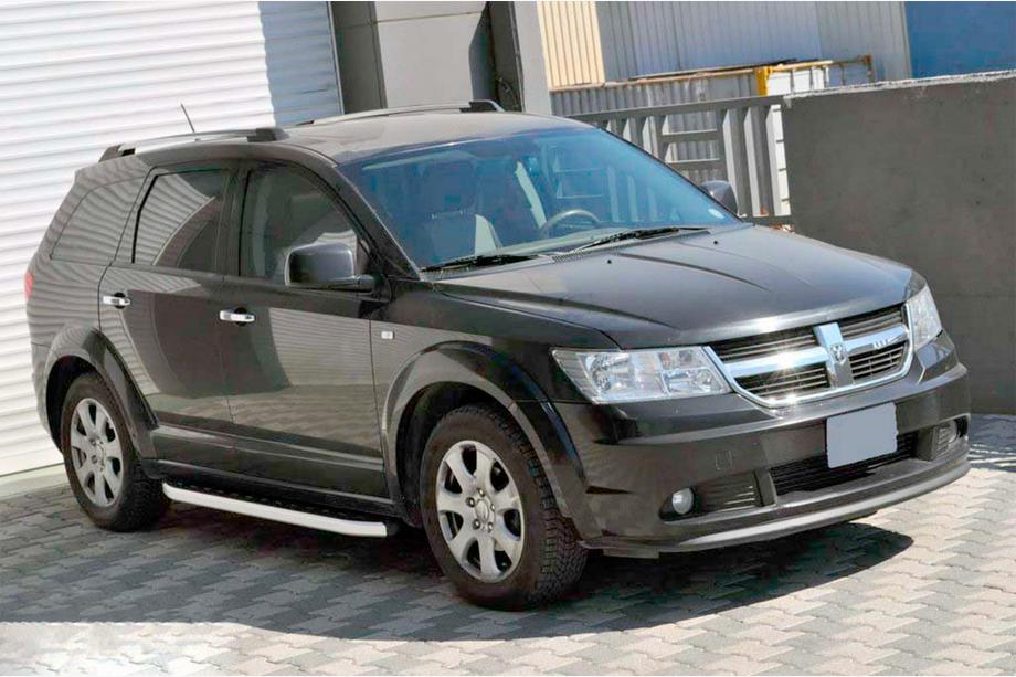 Fiat Freemont 2011-2016 Progi Boczné Fullmond (2 szt., Aluminium) Image