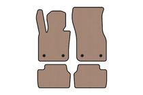 Mini Cooper F55/56/57 2014-2023 Gumowe dywaniki Carsuit (do F55, 5-drzwiowy, beżowe) zdjęcia 1