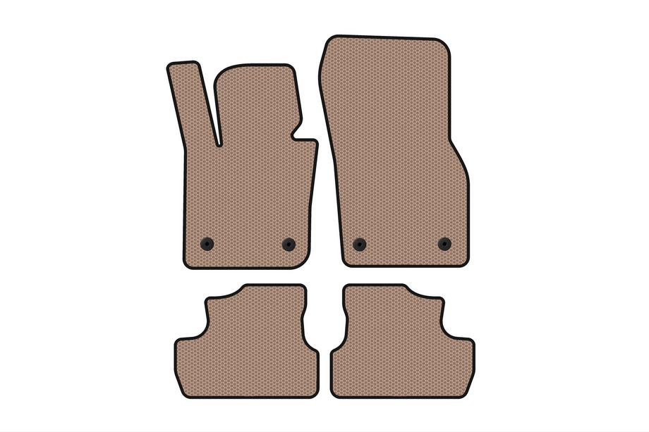 Mini Cooper F55/56/57 2014-2023 Gumowe dywaniki Carsuit (do S F56, beżowe) Image