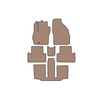 Gumowe dywaniki Carsuit (3 rzędy, 7-osobowy, beżowe) Mazda 5 2005-2009 zdjęcia 1