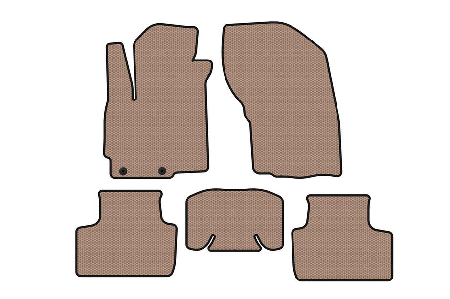 Mitsubishi ASX 2010-2023 Dywaniki gumowe Carsuit (2019-2023, beżowe) Image