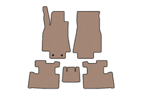 Mercedes A-class W169 2004-2012 Dywaniki gumowe Carsuit (2004-2008, HB, 5-drzwiowy, bezowy) zdjęcia 1