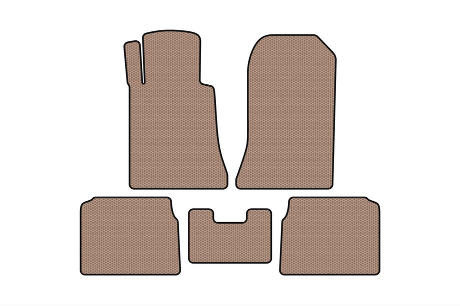 Mercedes E-class W124 1984–1997 Gumowe dywaniki Carsuit (SD, beżowe) Image
