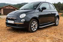 Fiat 500/500L 2013-2022 Progi Boczne Maydos V1 (2 szt., Aluminium i Stal Nierdzewna) zdjęcia 1