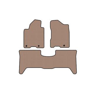 Dywaniki Gumowe Carsuit (2 Rzędy, 2003-2008 Beżowe) Nissan Armada 2003-2015 zdjęcia 1