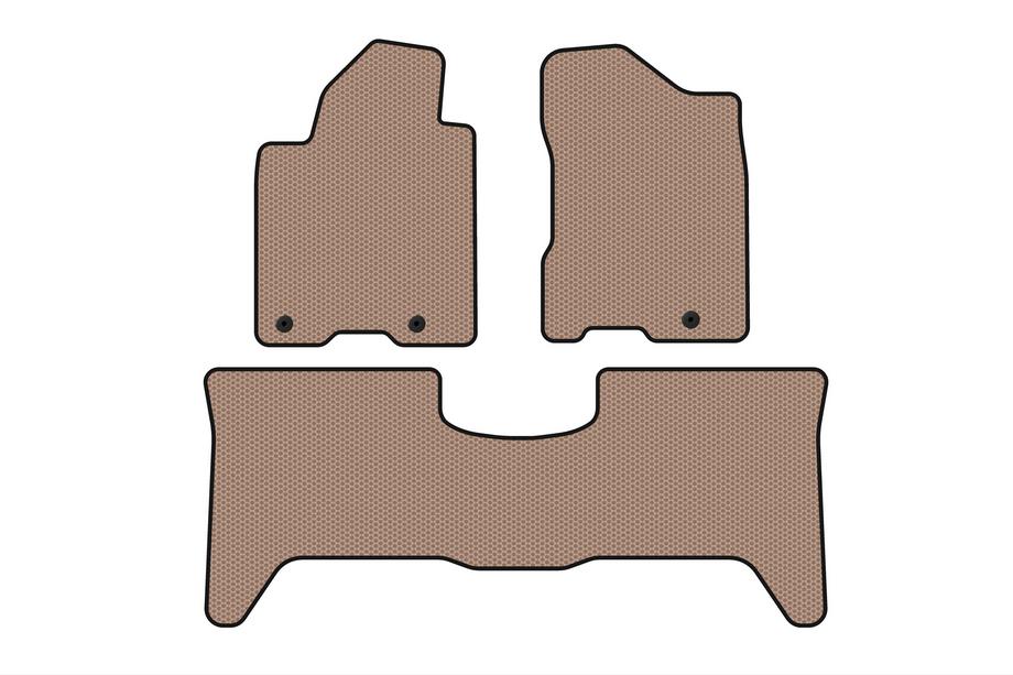 Nissan Armada 2003-2015 Dywaniki Gumowe Carsuit (2 Rzędy, 2003-2008 Beżowe) Zdjęcia 1