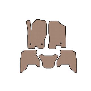 Gumowe dywaniki samochodowe Carsuit V1 (2 rzędy, beżowe, 2010-2014) Nissan Pathfinder R51 2005-2014 zdjęcia 1