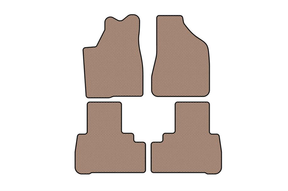 Nissan Murano 2002-2008 Gumowe Dywaniki Carsuit (Beżowe) Image