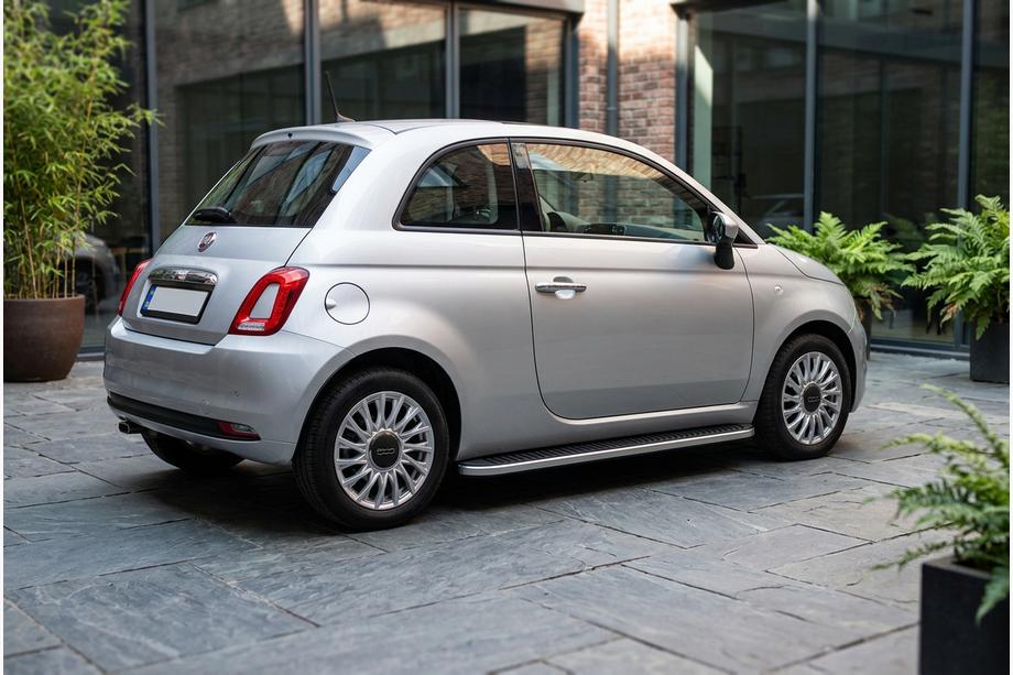Fiat 500/500L 2013-2022 Progi Boczne Tayga Grey (2 szt., Aluminium) Image