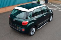 Fiat 500/500L 2013-2022 Progi Boczné Fullmond (2 szt., Aluminium) zdjęcia 5