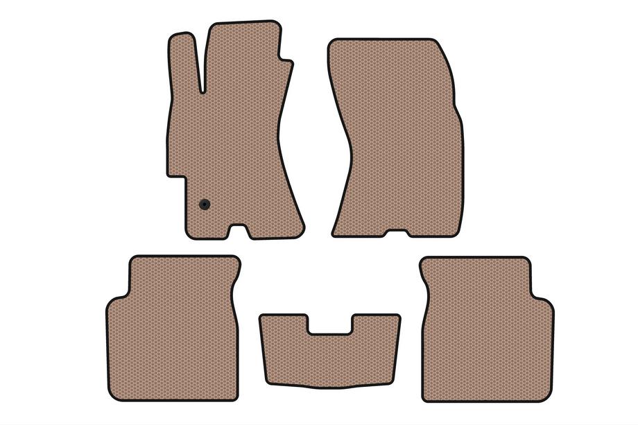 Subaru Outback 2005-2009 Gumowe Dywaniki Carsuit (Beżowe) Image