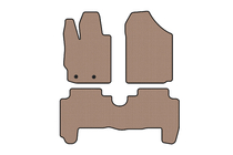 Toyota Yaris 2006-2011 Gumowe dywaniki Carsuit (HB, 5-drzwiowy, beżowy) zdjęcia 1