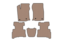 Toyota 4Runner 2009-2024 Dywaniki gumowe Carsuit (2 rzędy, 2014-2024, 7-osobowy, beżowe) zdjęcia 1