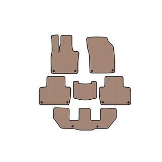 Gumowe dywaniki Carsuit (3 rzędy, beżowe) Volvo XC90 2015- zdjęcia 1
