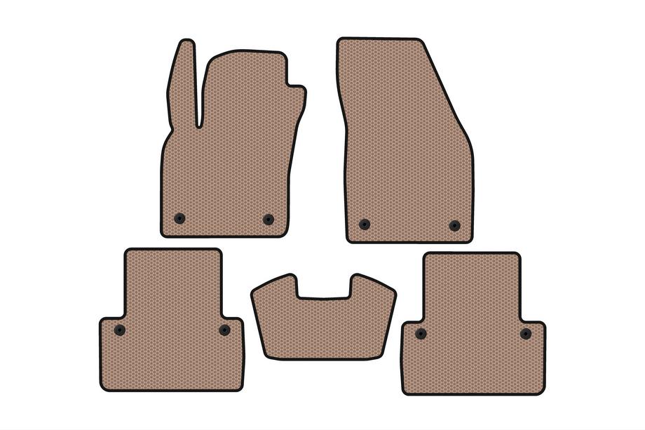 Volvo V50 2004-2012 Dywaniki gumowe Carsuit (2007-2012, SW, beżowe) Image