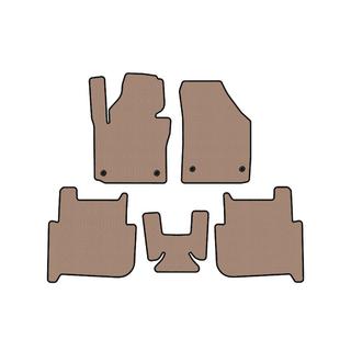 Dywaniki gumowe Carsuit (2 rzędy, 2006-2010, 7-osobowy, beżowe) Volkswagen Touran 2003-2010 zdjęcia 1