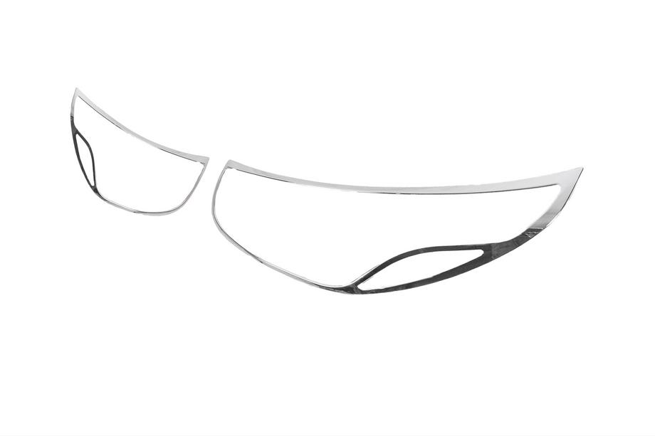 Hyundai IX-35 2010-2015 Nakladki na Reflektory (2013-2015, 2 szt., plastik) Zdjęcia 7