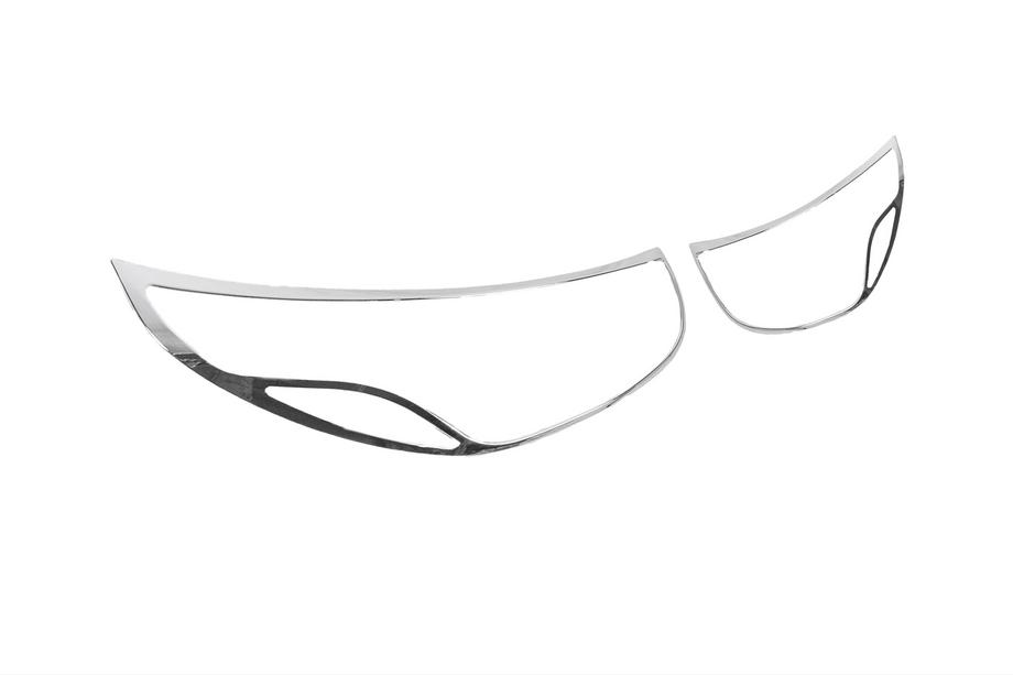 Hyundai IX-35 2010-2015 Nakladki na Reflektory (2013-2015, 2 szt., plastik) Zdjęcia 8