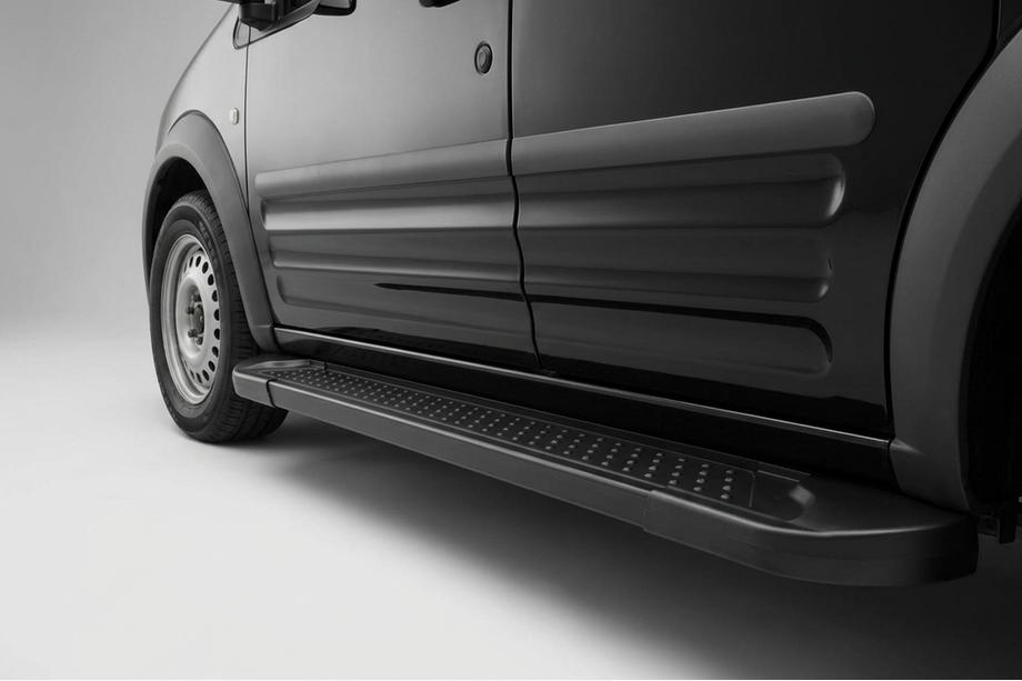 Ford Connect 2010-2013 Progi Boczné Allmond Black (2 szt., Aluminium) Image