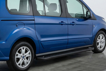 Ford Connect 2014-2021 Progi Boczné Allmond Black (2 szt., Aluminium) zdjęcia 1