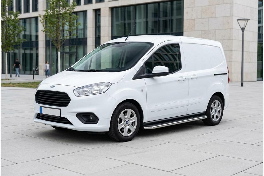 Ford Courier 2014-2023 Progi Boczné Maydos V1 (2 szt., stal nierdzewna) Image