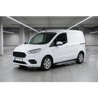 Progi Boczné Rainbow (2 szt., Aluminium) Ford Courier 2014-2023 zdjęcia 1