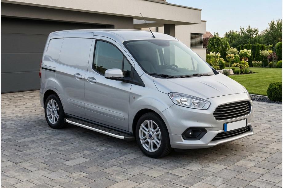 Ford Courier 2014-2023 Progi boczne Fullmond (2 szt., aluminium) Image