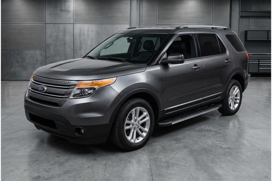 Ford Explorer 2011-2019 Progi Boczné Duru (2 szt., Aluminium) Image
