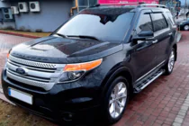 Ford Explorer 2011-2019 Progi Boczné Sunrise (2 szt., Aluminium) zdjęcia 1