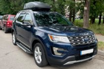 Ford Explorer 2011-2019 Progi Boczné RedLine V1 (2 szt., Aluminium) zdjęcia 1