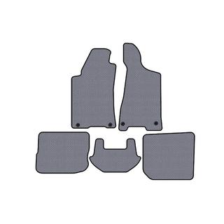 Gumowe dywaniki Carsuit (1991-1996, Sedan, szare) Audi 80/90 1987-1996 zdjęcia 1