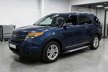 Ford Explorer 2011-2019 Progi Boczne Line (2 szt., Aluminium) zdjęcia 1