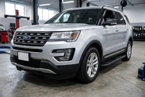 Ford Explorer 2011-2019 Progi Boczné Bosphorus Black (2 szt., Aluminium) zdjęcia 1