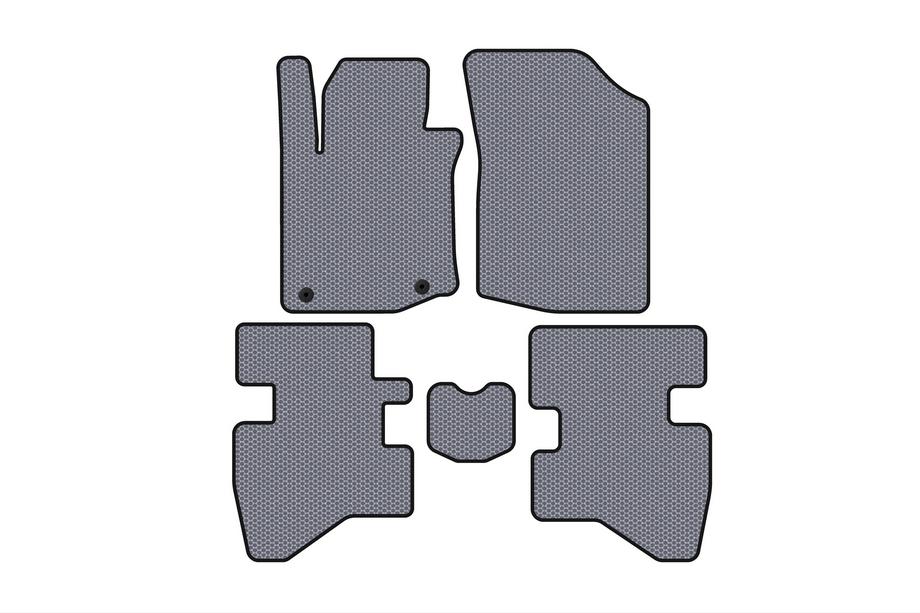 Citroen C-1 2014-2021 Gumowe Dywaniki Carsuit (HB, Szary) Image