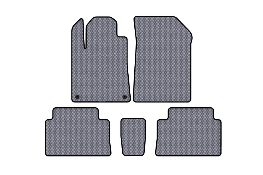 Citroen C-5 2001-2008 Gumowe Dywaniki Carsuit (Szary) Image