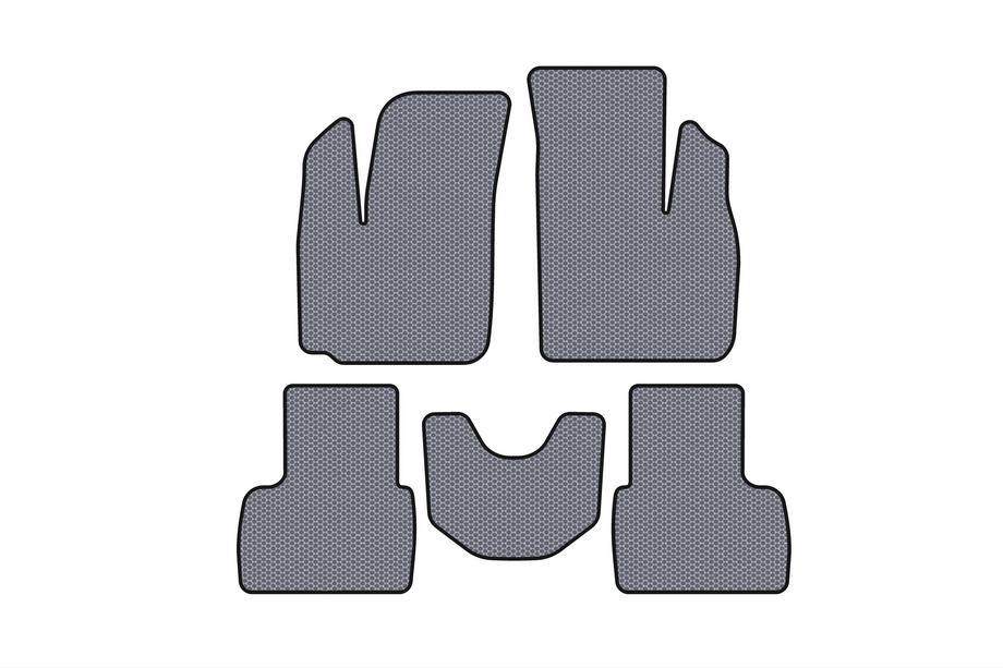 Fiat Doblo I 2001-2005 Gumowe Dywaniki Carsuit (Szary) Image