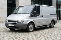 Ford Transit 2000–2014 Progi Boczné Allmond Black (2 szt., Aluminium) zdjęcia 1