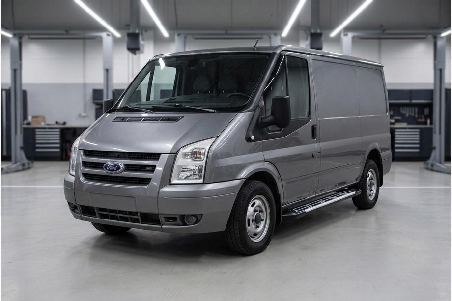 Ford Transit 2000–2014 Progi Boczné Sunrise (2 szt., Aluminium) Image